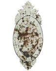 Wall Mirror with Decorative Crown | Riza