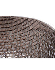 Arya Pewter Finish Decorative Bowl