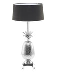 Nickel Finish Pineapple Table Lamp | Boho