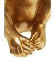 Gold Finish Monkey Lamp | Boho