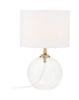 Clear Glass Table Lamp | Noa