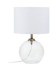 Clear Glass Table Lamp | Noa
