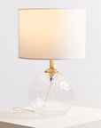 Clear Glass Table Lamp | Noa