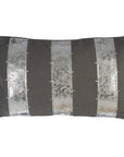 Bosie Grey and Silver Cushion | Kensington Townhouse