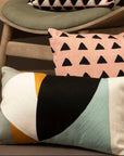 Multi Colour Rectangular Cushion | Bosie Ozella