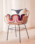 Curve Pattern Rectangular Cushion | Bosie Ozella