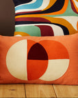 Multicolour Rectangular Cushion | Bosie Ozella