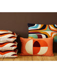 Multicolour Rectangular Cushion | Bosie Ozella