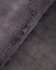Bosie Grey Faux Fur Throw | Lamina