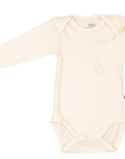 Bamboo Baby Long Sleeve Body - CREAM-0
