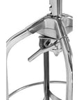 Gator Chrome Finish Adjustable Bar Stool