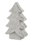 Medium Ceramic Tabletop Christmas Tree in Stone Finish
