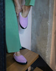 Light Pink Lambswool Slippers