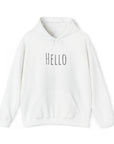 Graphic Print Unisex Hooded Sweatshirt