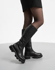 Ultra Light High Leather Boots for Women