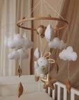Handmade Bunny baby mobile-9