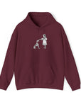 Graphic Print Unisex Hooded Sweatshirt