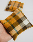 Hand Warmers – Soft Burnt Orange Highland Tartan