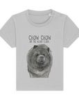 Cute & Comfy Blue Chow Chow Baby T-Shirt – Perfect for Little Dog Lovers!