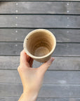 Flat white cups