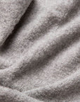 Natural Superfine Alpaca Wool Boucle Throw
