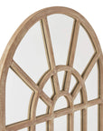 Elegant Copgrove Arched Paned Mirror | Timeless Wall Decor