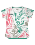 Aixo Chrome Womens T-Shirt - White