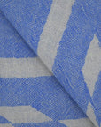 AZTEC BLUE TURKISH TOWEL