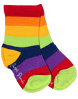 Children's Rainbow Stripe Bamboo Socks