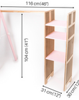 Kids Wooden Clothing Rack