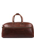 Voyager Leather Duffle – Premium Cowhide Travel Style