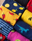 Ultimate Style Sock Box - 15 Pairs of Bamboo Socks