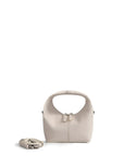 Rebecca Small Cutie Leather Bag, White