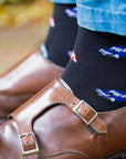 Racing Car Sock Box - 4 Pairs of Bamboo Socks (His)