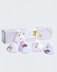 Set of 5 Heart Shaped Shower Steamers Package - in a Gift Box - Can be personalized-1