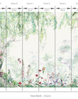Fairy Forest Hand-Painted Wallpaper | Children's Bedroom Mural