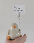 Jemima with the Reminder - Helpful Note Holder Duck