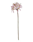 Pink Lily Stem Faux Flower