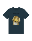 Mischievous Long Haired Hot Dog Kids' T-Shirt – Small Pup, Big Attitude!