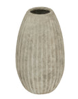 Large Light Grey Olpe Vase