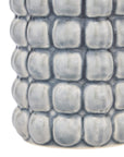 Grey Bubble Textured Ceramic Vase