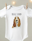 Basset Hound Baby Bodysuit: For the Littlest Guilt Trip Enthusiast!