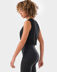 Tavi Crop Side Tie Women's Tank Top