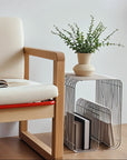 Minimalist Metal Magazine Rack-1