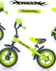 Unleash Adventure with the Milly Mally Dragon Balance Bike by Milly Mally at www.brixbailey.com