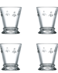 Bee Water Glasses Set of Four 250ml