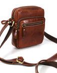 Leather Flight Crossbody Bag – Stylish & Travel Ready