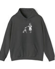 Graphic Print Unisex Hooded Sweatshirt