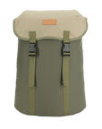 Cafe Backpack in Khaki and Beige