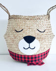 Christmas bear basket - Medium